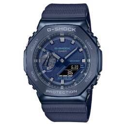 Casio G-Shock Quartz Analog-Digital Blue Dial Mens Watch gm-2100n-2adr