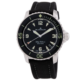 Blancpain Fifty Fathoms 45mm Automatique Mens Watch 5010 1130 B64A 5010-1130-b52a