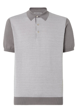 CORNELIANI: Серое поло 
