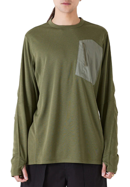 MAHARISHI: Зелёная футболка 