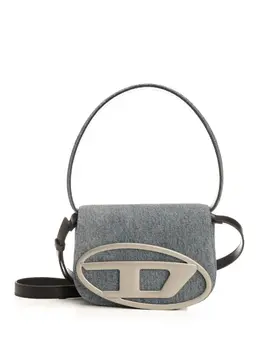 Diesel-1dr Shoulder Bags Grey-Donna 53193732981076