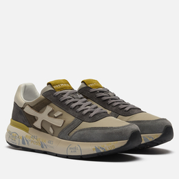 Premiata: Серые кроссовки  Mick