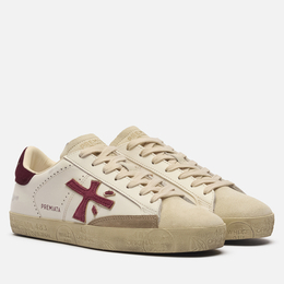 Premiata: Белые кроссовки  Steven-D