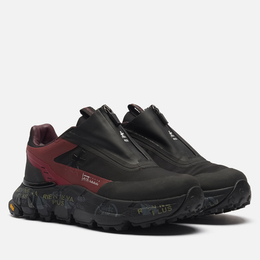 Premiata: Чёрные кроссовки 