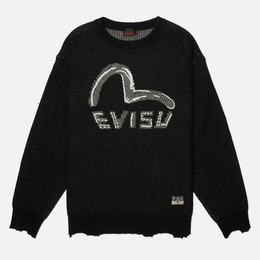 Evisu: Чёрный свитер 