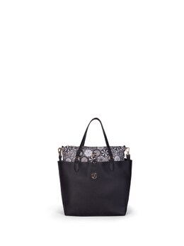 Сумка-шоппер Gattinoni, лиловый/черный 28702924 | mauve/black