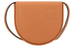 Футболка из телячьей кожи с подковой, повседневная сумка через плечо для женщин Loewe c661t15x06-2530