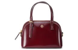 Tory Burch Кожаная сумка через плечо, кросс-боди, женская сумка бордового цвета 147939-627