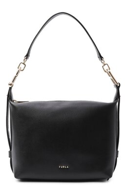 Furla: Чёрная сумка 