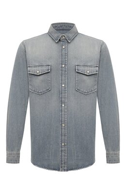 Saint Laurent: Джинсовая рубашка 