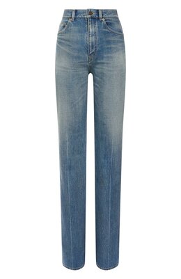 Saint Laurent: Джинсы с карманами 