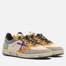 Premiata: Бежевые кроссовки 