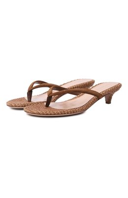 Gianvito Rossi: Коричневые сабо  Calypso