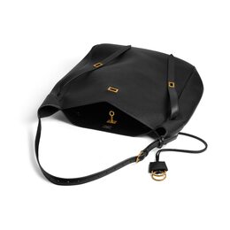 Большая сумка-хобо Bel Air Balenciaga, черный 8057582abav1000 | черный