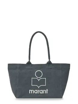 Isabel Marant-Yenky Zipped Cotton Shoulder Bag-Donna 52776459731284