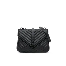 Saint Laurent Black Leather Satchel Bag salavi-1737