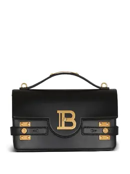 Balmain-B-Buzz 24 Leather Shoulder Bag-Donna 53206386770260