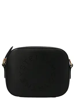 Stella McCartney-Camera Bag Borse A Tracolla Nero-Donna 53206484779348
