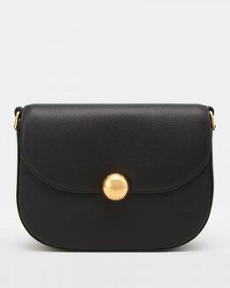 FURLA: Чёрная сумка 