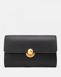 FURLA: Чёрная сумка 