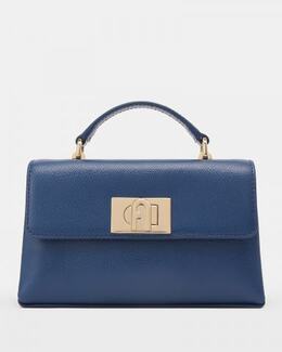 FURLA: Синяя сумка 