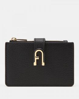 FURLA: Чёрный картхолдер 