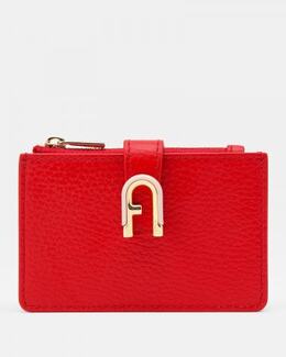 FURLA: Красный картхолдер 
