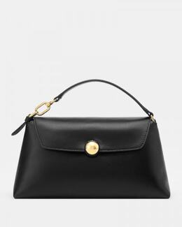 FURLA: Чёрная сумка 