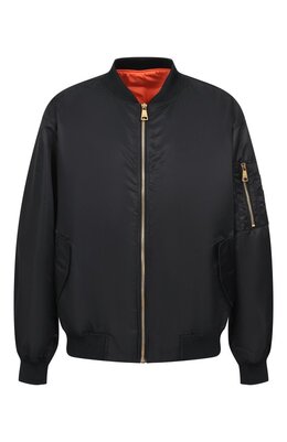 Balmain: Чёрная куртка 