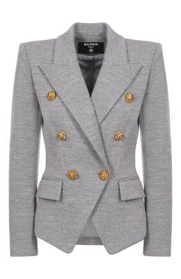 Balmain: Жакет из шерсти 
