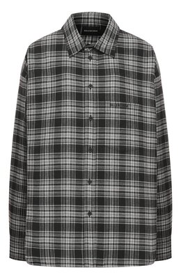 Balenciaga: Хлопковая рубашка 