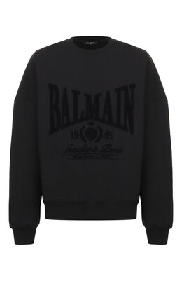 Balmain: Хлопковый свитшот 