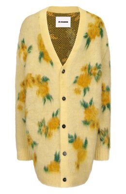 Jil Sander: Кардиган из шерсти 