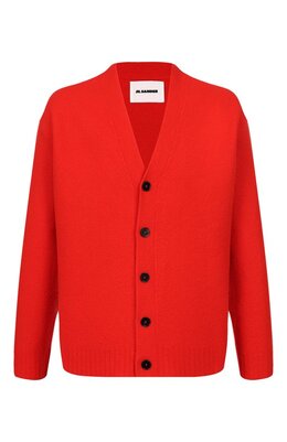 Jil Sander: Кардиган из шерсти 