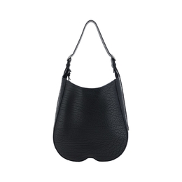 Burberry Black Leather Medium Chess Shoulder Bag 8077576_a1189