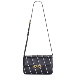 Saint Laurent Two-tone Leather Le Maillon Shoulder Bag 760628 copuw 4179