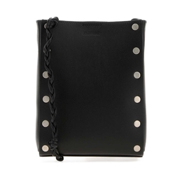 Jil Sander Black Leather Tangle Crossbody Bag j26wg0065p8506 001