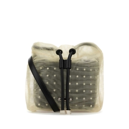 Alexander McQueen Two-tone Leather And Tulle Nebula Crossbody Bag 8044331vp11 1000