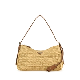 Prada Raffia Large Aimee Shoulder Bag 1bc2472mg3 f0018