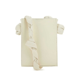 Jil Sander Ivory Leather Tangle Shoulder Bag j08wg0013p5611_106