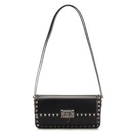 Valentino Garavani Rockstud Foldover Top Shoulder Bag 3w0b0m77qyv 0no