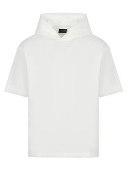 EMPORIO ARMANI: Белый свитер 