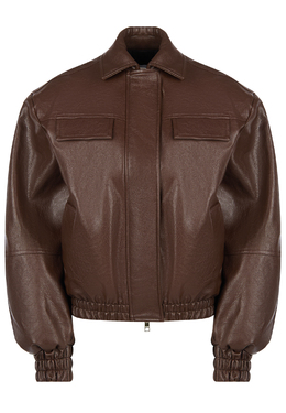 MSGM: Кожаная куртка 