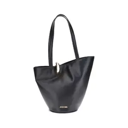 Jacquemus Black Calf Leather Bos Taurus Shoulder Bag jabaw00412ac01c01990bb