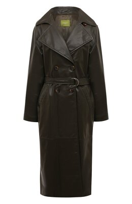 Chaud Studio: Кожаный плащ 