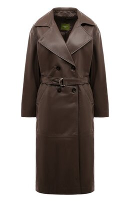 Chaud Studio: Кожаный плащ 