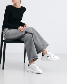 Karl Lagerfeld: Белые кроссовки 