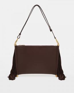 FURLA: Коричневая сумка 