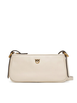 Сумка через плечо Pinko Half Moon Baguette Mini AI 25-26 PLTT 105069 A0QO, экрю 8053177173109 | écru
