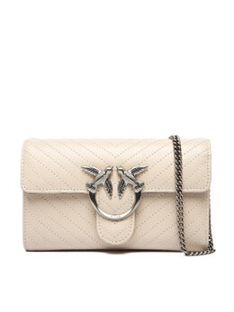 Вечерняя сумка Pinko Love One Wallet Light AI 25-26 PLTT 105344 A2JC, экрю 8053177200409 | écru